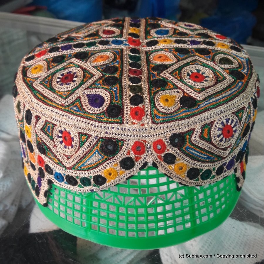 Bugti / Balochi / Sindhi Cap / Topi (Hand Made) MKC-551